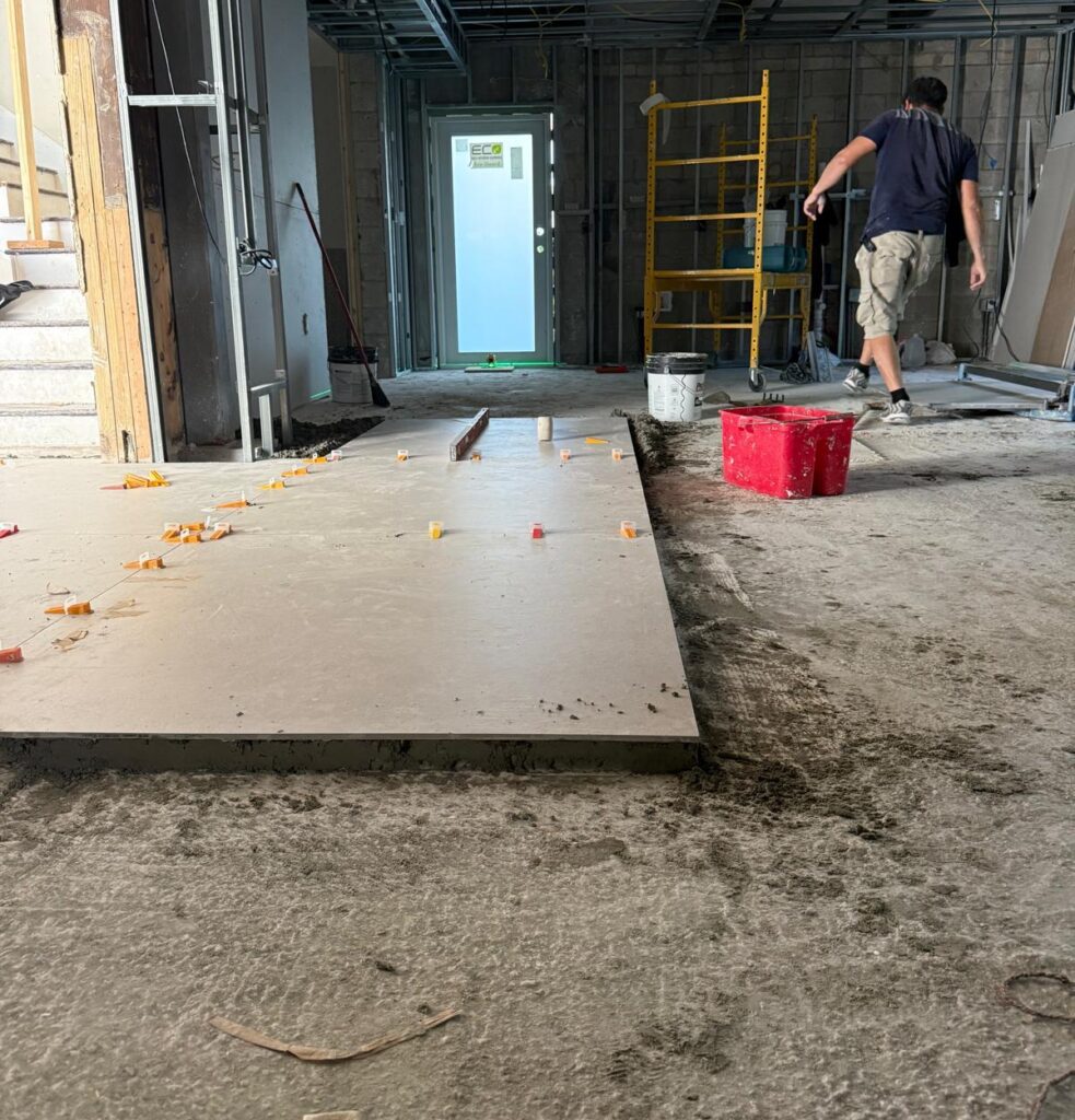 Framing work by IG Construction Miami