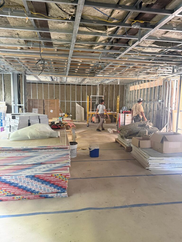 Framing work by IG Construction Miami