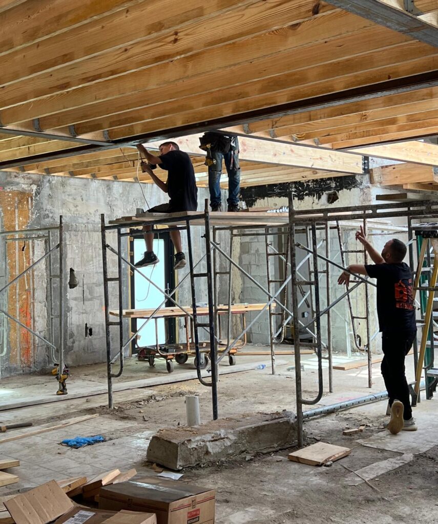 Interior home renovation project in Miami, FL by IG Construction